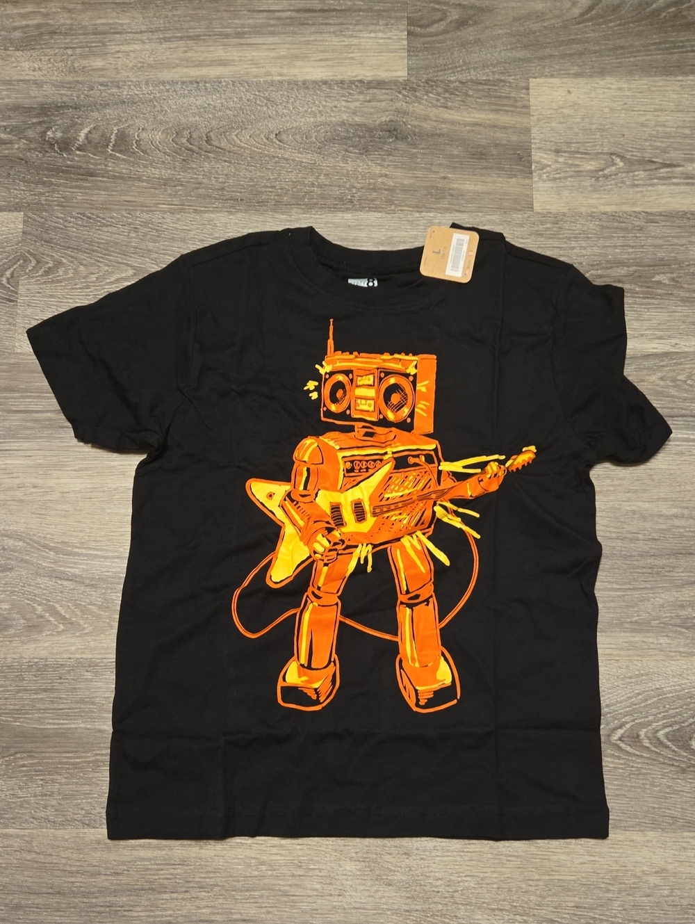 NWT Crazy 8 Robot Tee Sz L 10-12